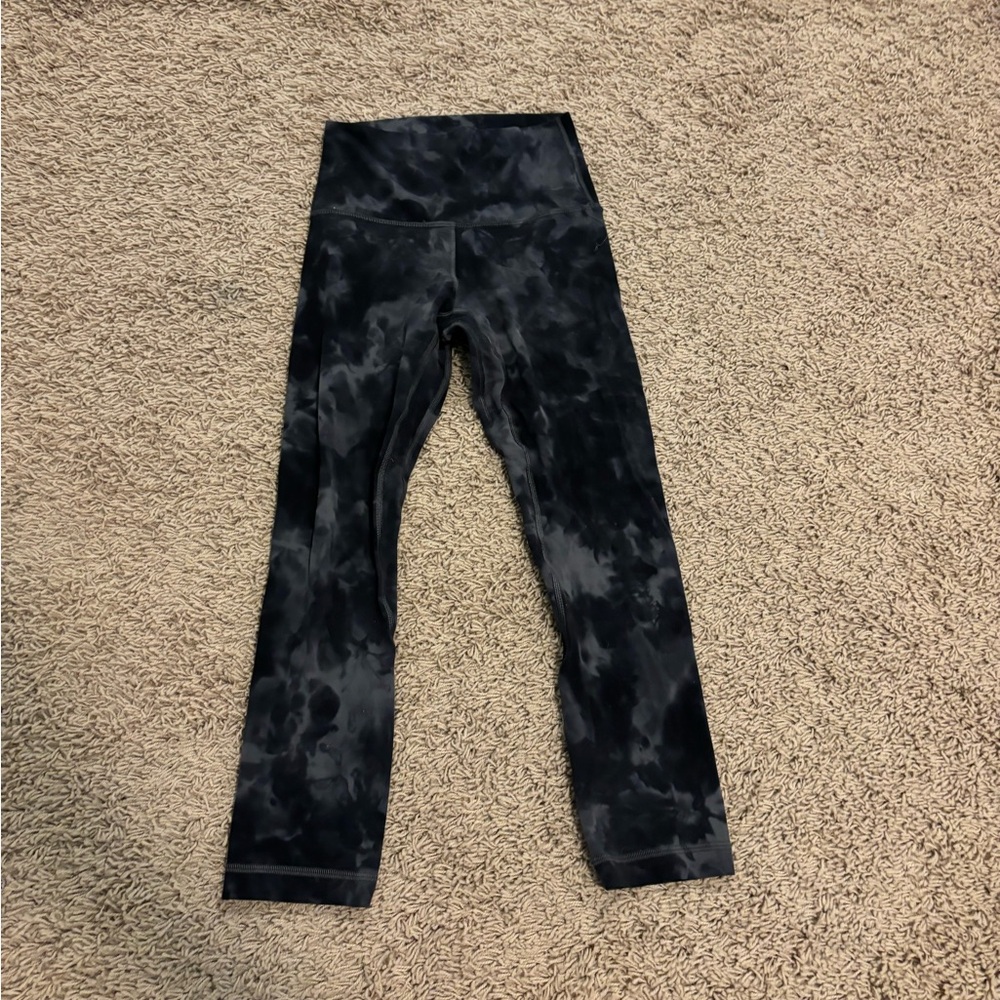 Lululemon diamond dye align leggings 21” size 2